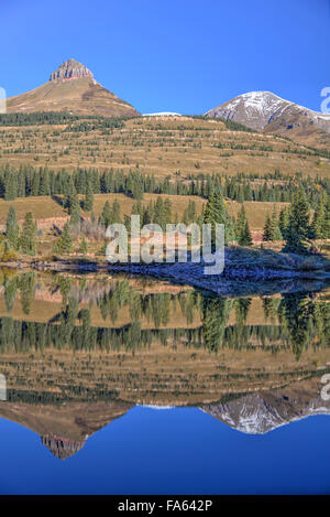 Molas Lake, au sud de Silverton, Colorado, USA Banque D'Images