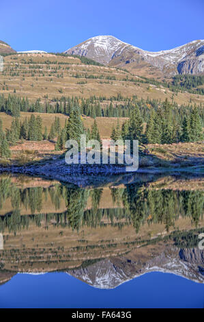 Molas Lake, au sud de Silverton, Colorado, USA Banque D'Images