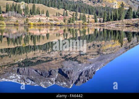 Molas Lake, au sud de Silverton, Colorado, USA Banque D'Images