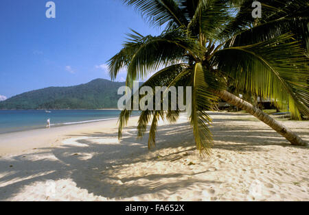 Juara Beach, l'île de Tioman, Malaisie. Banque D'Images