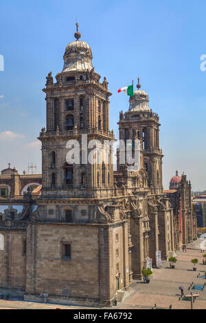 Cathédrale métropolitaine, Mexico City, Mexico D.F. , Mexique Banque D'Images