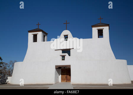 USA, Nouveau Mexique, isleta pueblo, San Agustin de la Isleta Mission, fondée 1622 Banque D'Images