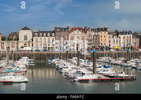 Le port de plaisance de Dieppe, Seine-Maritime, Normandie, France, Europe Banque D'Images