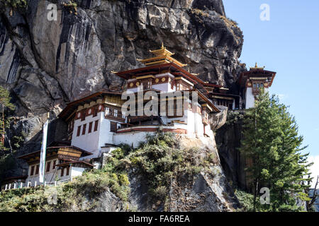 Palphug monastère Taktsang Tigres Nest Paro Bhoutan Banque D'Images