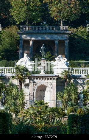 Jardins paysagers de parc de Sanssouci à Potsdam, Allemagne Banque D'Images