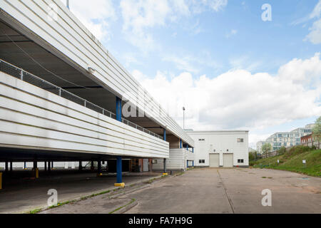 La ville orientale abandonnés 7 acre site dans Colindale. Banque D'Images