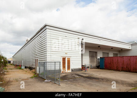 La ville orientale abandonnés 7 acre site dans Colindale. Banque D'Images