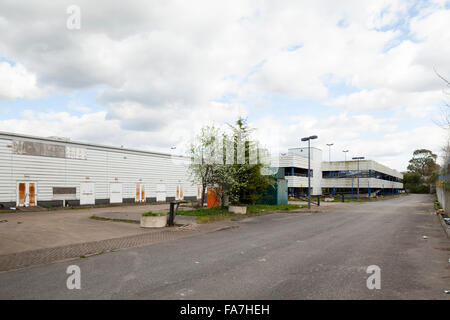 La ville orientale abandonnés 7 acre site dans Colindale. Banque D'Images