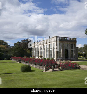 L'Orangerie à Belton House, Lincolnshire. L'Orangerie a été conçu par Jeffry Wyatville et construit en 1819. Banque D'Images