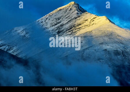 Tempête de compensation dans le Parc National de Jasper, Canada Banque D'Images