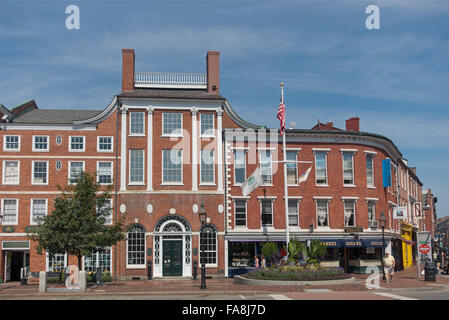 NH New Hampshire Portsmouth Athenaeum library Banque D'Images