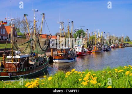 Greetsiel Hafen - Greetsiel Harbour 01 Banque D'Images