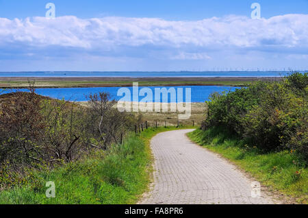 Langeoog Schloppsee Schlopplake 01 - Langeoog Banque D'Images