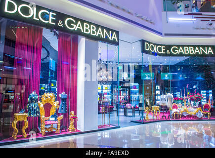 Dolce & Gabbana store à Las Vegas Strip Banque D'Images