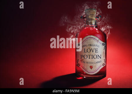 Love Potion bottle Banque D'Images