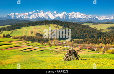 Montagnes Tatras, Pologne Banque D'Images