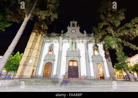 Basilica de Nuestra Senora del Pino in FIRGAS. Gran Canaria, Îles Canaries, Espagne Banque D'Images