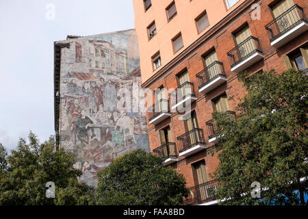 Photo murale La Latina Madrid Banque D'Images