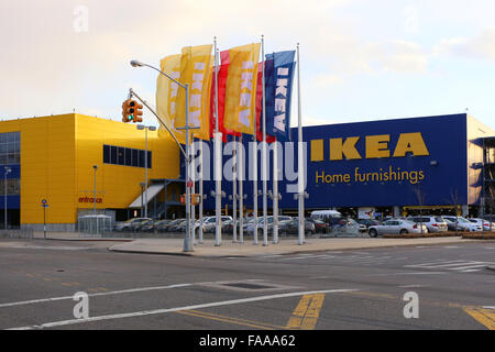 Ikea Red Hook Brooklyn Banque D'Images