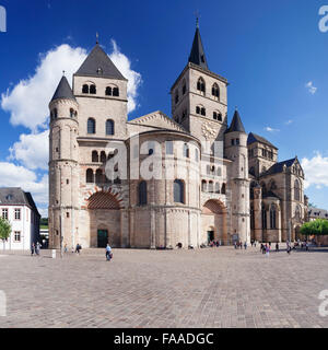 Cathédrale Saint-Pierre et église Notre-Dame, UNESCO World Heritage Site, Trèves, Rhénanie-Palatinat, Allemagne Banque D'Images