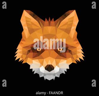 tête de renard Illustration de Vecteur