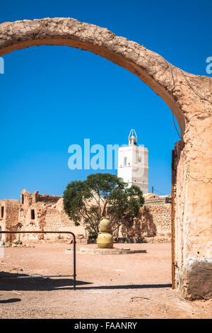 Nabeul (Tunisie) : traditionnel ksour (Grenier fortifié berbère) Banque D'Images