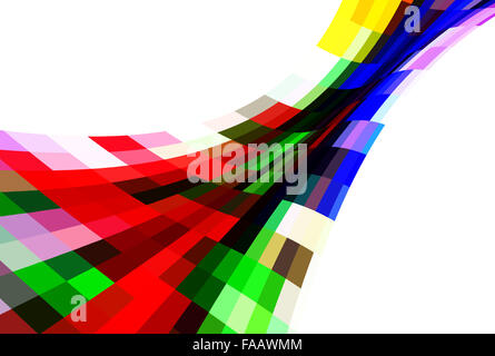 Résumé fond multicolore avec copie espace site web d'affaires branché Banque D'Images
