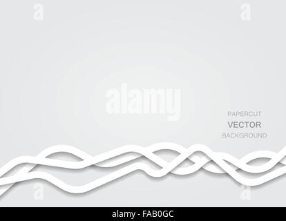 Lignes de contexte vecteur papercut Illustration de Vecteur
