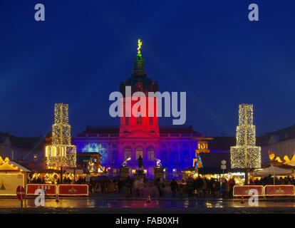 Berlin - Charlottenburg Weihnachtsmarkt Berlin Charlottenburg 01 Marché de Noël Banque D'Images