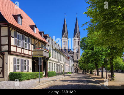 Halberstadt Dom - la cathédrale de Halberstadt 01 Banque D'Images