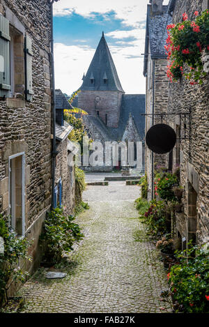 Différentes photos de Rochefort-En-Terre, Bretagne Banque D'Images