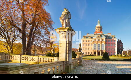 Château de Ksiaz - Sudètes, Silésie, Pologne Banque D'Images