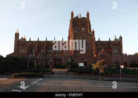 La Cathédrale de l'Église du Christ Roi ou la Cathédrale Christ Church à Newcastle, Nouvelle-Galles du Sud en Australie. Banque D'Images