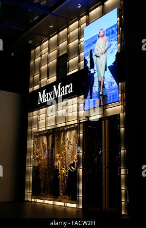 Max Mara store Banque D'Images