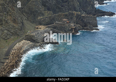 Une photographie de Castillo del Mar à La Gomera, Îles Canaries, Espagne. Banque D'Images