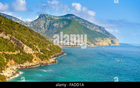 L'île de Sardaigne - Golfe de Orosei et Gennargentu National Park, Italie Banque D'Images