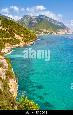 L'île de Sardaigne - Golfe de Orosei et Gennargentu National Park, Italie Banque D'Images