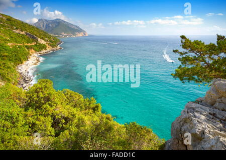 Le Parc National du golfe d''Orosei, Sardaigne, île, Italie Banque D'Images