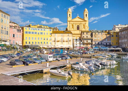 L'île de Corse, Bastia, France Banque D'Images