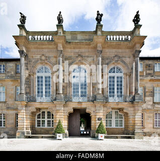 Nouveau Palais, Bayreuth, Haute-Franconie, Bavière, Allemagne Banque D'Images