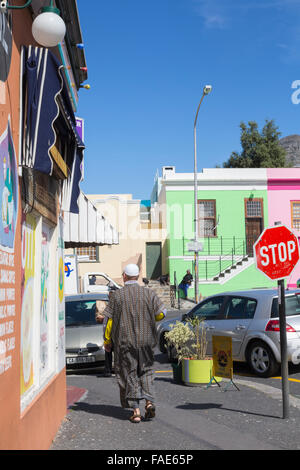 Bo Kaap district Cape Malay, Cape Town, Afrique du Sud Banque D'Images
