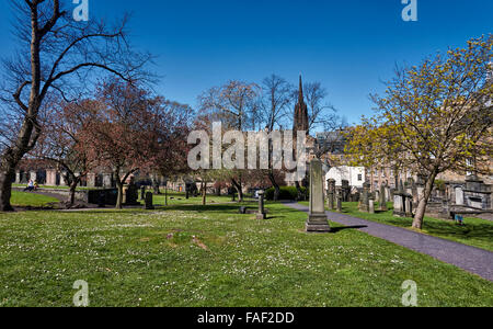 Greyfriars Kirkyard, Edimbourg, Ecosse, Europe Banque D'Images