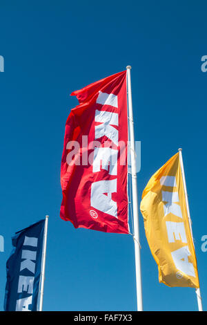 Magasin de meubles IKEA à Rhodes shopping centre à Sydney, Nouvelle-Galles du Sud, Australie Banque D'Images