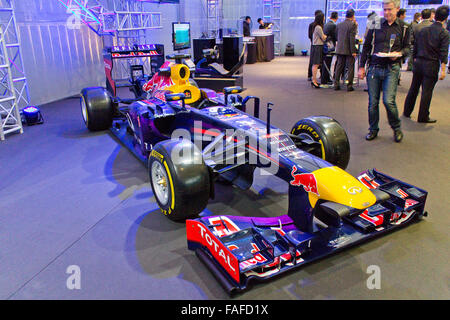 Hong Kong, Chine, 23 mai 2014 : Red Bull F1 Q100 L'affichage de voiture de course le 23 mai 2014 à Hong Kong. Banque D'Images