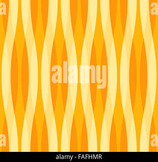 Jaune et orange Abstract Background ondulées