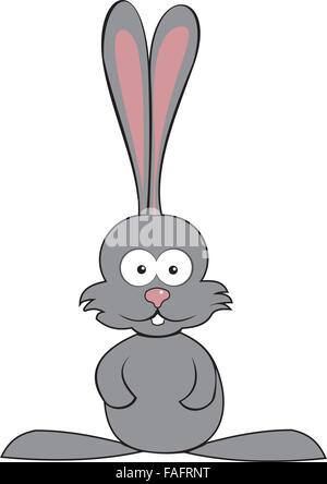 Animal cute bunny Illustration de Vecteur