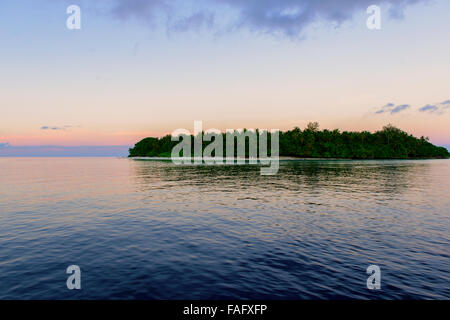 Biyahdoo Island, Maldives, océan Indien Banque D'Images