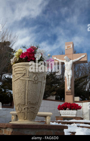 Golden, Colorado - La Mère Cabrini shrine sur Lookout Mountain au-dessus de Denver. Banque D'Images