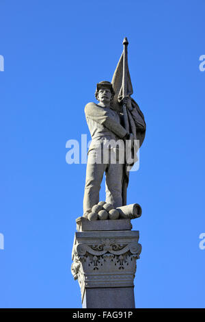 Monument aux soldats et marins Yonkers, New York Banque D'Images