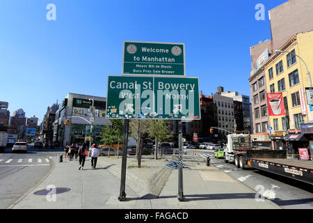 Chinatown Manhattan New York City Banque D'Images